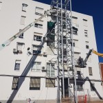 Instalación de ascensores para Thyssen