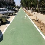 Carril bici en Don Benito