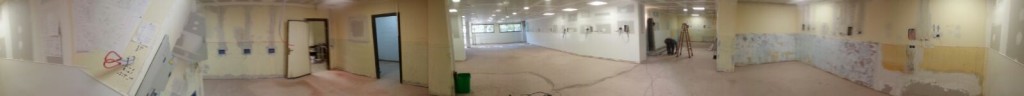 Obra en el Servicio de Urgencias del Hospital Universitario Infanta Cristina de Badajoz