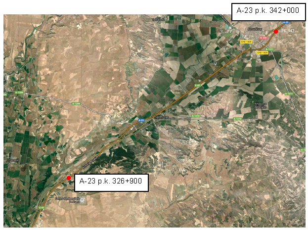 Proyecto de Refuerzo de Firme en Aragón A-23 Autovía Mudéjar