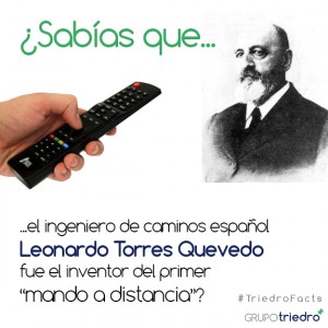 La historia está llena de grandes hombres cuya fama no hace justicia a la importancia que tuvieron para el mundo de la ciencia. Leonardo Torres Quevedo no es de las figuras más conocidas en nuestro país, aunque sus inventos hayan marcado hitos para toda la humanidad.  Este ingeniero de caminos de Molledo (Cantabria) presentó en 1903 el Telekino, el primer aparato de radiocontrol de la historia que, además, sentó las bases (junto a Tesla) del mando a distancia que hoy conocemos.  Sin embargo, éste sería sólo uno de sus muchos inventos...