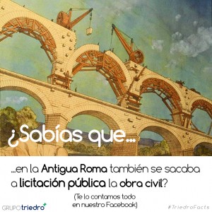 Construir en las regiones más remotas del imperio era tarea imposible para Roma. Para ello recurría a los "publicani", empresarios privados (a veces incluso empresas o "societates") que se encargaban de construir carreteras, puentes, acueductos... incluso de su mantenimiento y explotación. Estos publicani presentaban sus ofertas al senado y los censores escogían las ofertas más ventajosas.  También en aquella época tenían casos de sobrecostes. Para ello el arquitecto Vitruvio aconsejaba tomar como garantía las propiedades del publicani, y si los costes excedían en más de una cuarta parte de lo prometido, se sufragaban con sus propios bienes.